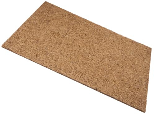 GARVALON Alfombra para Reptiles y Terrarios, Revestimiento Térmico de Fibra Natural, Tamaño 60x40x1 Cm, Tapete Aislante para Tortugas, Geckos y Lagartos, Accesorio para Terrario