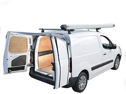 UK Custom Covers BDC509G Tailored Rear Barn Door Awning Cover Grey - To Fit Citroen Berlingo 2008 Onwards