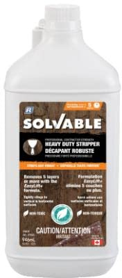 SOLVABLE Professional Contractor Strength Heavy Duty Stripper, 946 ml, Ergonomic, EasyLift+ formula