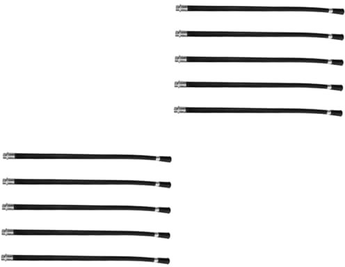 UKCOCO 10pièces Tuyaux De Remplacement pour Extincteurs Flexible avec Embout pour Extincteurs à Poudre Accessoire Pratique pour Sécurité Incendie