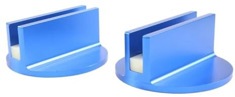 MNEVZX Getriebeheber wagenheber Auto Bodenschlitz-Wagenheber, Gummipolster, Rahmenschutz, Adapter, Hebewerkzeug, Quetschschweißung, seitliche Hebescheibe(2 Pack)