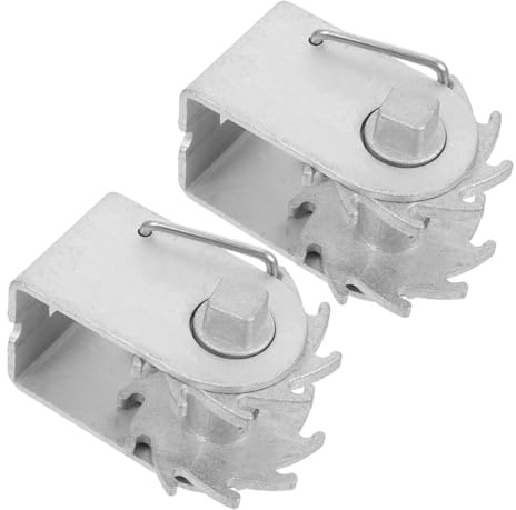 FONDOTIN Tenditore a Cricchetto per Filo di Recinzione 2 Pezzi Tenditore per Filo di Ferro Resistente per Recinzioni Agricole Regolazione Rapida della Tensione Strumento Portatile per