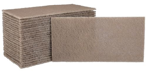 Mirka Mirlon Total 25 Stk Schleifvlies MicroFine Korn 2500 Schleifpads, Schleiffleece zum Anschleifen, Entrosten, Schleifen, Polieren von Holz, Metall, Kunststoff, Edelstahl