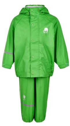 Celavi Jungen Zweiteiliger Regenanzug In Vielen Farben Regenjacke, Grün 923, 100 EU
