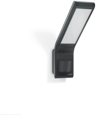 Steinel LED-strålkastare XLED Slim antracit, LED-vägglampa | 7,2 W, 648 lm, 160° rörelsedetektor, 8 m räckvidd