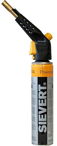 Sievert Lötlampe PowerJet inklusive Druckgasdose und Standardbrenner