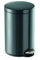 Durable Treteimer Metall 12 Liter | Design Abfalleimer für Küche, Büro, Gastronomie | Eleganter Kosmetikeimer fürs Badezimmer | Mülleimer Metallic-Schwarz mit Soft-Close Funktion & Korrosionsschutz