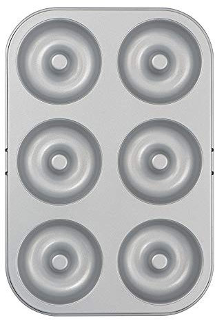 Decora 0070036 Stampo 6 Ciambelle Ø 7,5 Cm Antiaderente