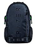 Razer Rogue v3 16 Gaming Laptop Backpack: Travel Carry On Computer Bag - Tear and Water Resistant - Mesh Side Pocket - Fits 16 inch Notebook - Black