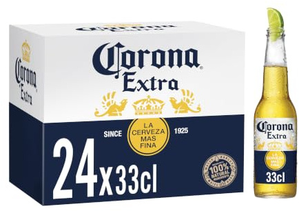 Corona Extra, Birra Bottiglia - Pacco da 24x33cl