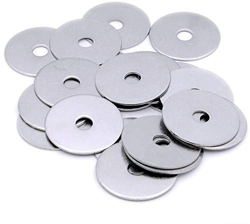 M6 (6mm x 50mm) Flat Repair Washer (Large OD) - Stainless Steel (A2) (Pack of 10)