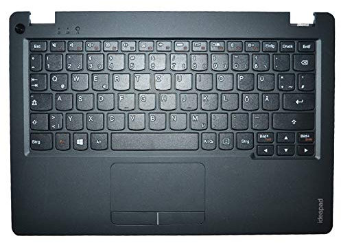 Bucom Top Case Keyboard för IBM Lenovo Ideapad 100s-11iby 100S 11 tangentbord toppfodral palmstöd 11,6 tum