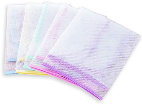 FineInno 5-pack strykskyddsnät pressningsdyna pressande tygskydd nät för strykning brännvidd strykjärn kläder skyddsnät