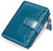 SENDEFN Portefeuille Femme Cuir Porte Monnaie Femme Fermeture Eclaire, Portefeuille et Porte Carte Femme RFID Blocage