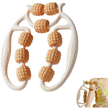 Eruceky Rullo Massaggiante, Rullo Massaggio Muscolare in Schiuma Fitness, 3d Massaggiatore Anticellulite Foam Roller, le Braccia Delle Gambe Alleviano L'indolenzimento Musc