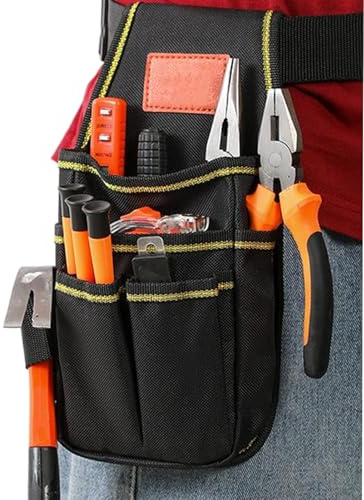 Cintura Porta Attrezzi Per Elettricista Borsa Portautensili Impermeabile E | Fascia Per Idraulico E Riparazioni Per Edilizia Giardinaggio Escursionismo Pesca Caccia Meccanica