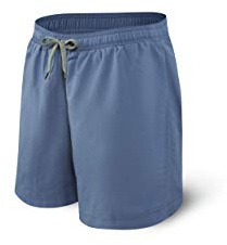 SAXX Underwear Co. Shorts De Baño - Bañador Largo Cannonball 2N1 Con Bolsillos - Shorts De Baño Con Forro De Malla de los hombres|