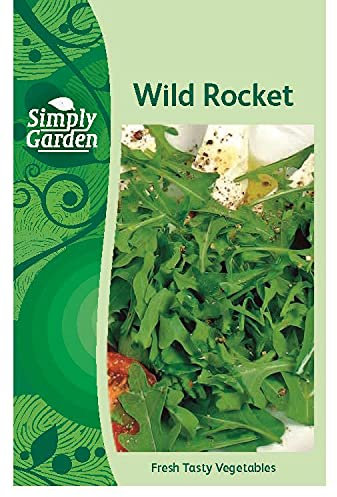 Simply Garden Rocket Wild Fresh Vegetable Seeds Leafy Salad Grow Your Own Garden