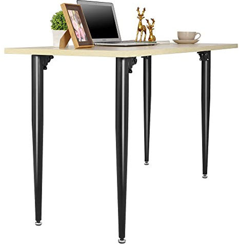 DorBuphan Folding Metal Table Legs 4 PCS, 28.7 Height Industrial Modern DIY Desk Legs, Heavy Duty Steel DIY Furniture Legs for Home, Kitchen, DIY Tables and Desks