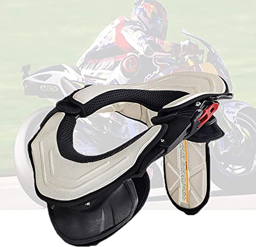 LMEILI Motocross Neck Brace, Mountainbike Brace, Neck Protector, Snap Design, Abnehmbare Neck Brace Support für Skateboard, Motocross, Sportwagen