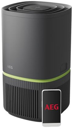 AEG Luftreiniger Pure 5000 / für bis zu 41 m²/98 m³ / Farbe: Dark Grey APO50371DG Dark Grey