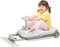 12V Mini Go Kart,Portable Ride On Variable Speed Race Car for Ages 3-8Years, Added Floor-Sweeping Function.