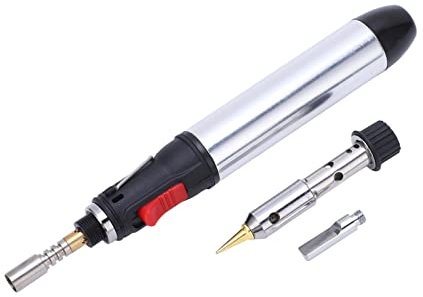 Kit De Fer à Souder à Gaz 4 En 1, Stylo à Souder Sans Fil Avec Outil De Torche De Soudage Et Capacité De Remplissage De 12 Ml Pour le Bricolage électronique Et la Réparation De Bijoux