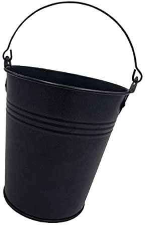 PAMINGONO Cubo De Grasa para Barbacoa Grande De Hierro para Uso Exterior Captador De Aceite y Grasa Versátil para Parrillas Al Aire Libre