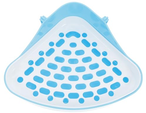 Abaodam Toilette pour Petits Animaux Cochons Bac à Litière Plastique et Portable Entraîneur de Propreté pour Rongeurs Design à Facile à Nettoyer Usage Domestique