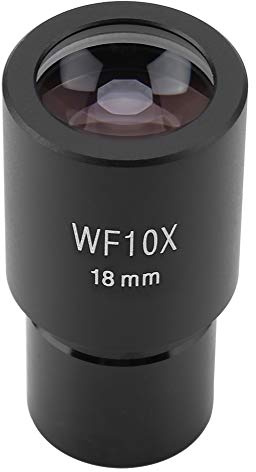 FTVOGUE DM WF001 10X Vidvinkelokular, 23,2 Mm Vidvinkelokular med Ljus, Klar Bild för Biologiska Mikroskop