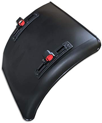 Kotflügel Viertelschal 450 x 700 mm mit Befestigung, Halter LKW Anhänger NFZ Trecker