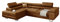 KREATIVE FURNITURE & DESIGN Ecksofa mit Schlaffunktion L-Form, Sofa Couch mit Bettkasten, 3-Sitzer Eckcouch, Schlafsofa für Wohnzimmer, Big Sofa Couch mit Schlaffunktion, Sofabezug (Ottomane Links)