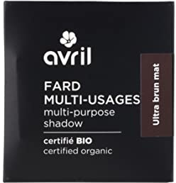 Avril - Fard Multiuso Bio - Texture morbida e setosa - Sopracciglia, guance, viso - Vegano, certificato Bio Ecocert - Made in France - Ricarica 2,5 g