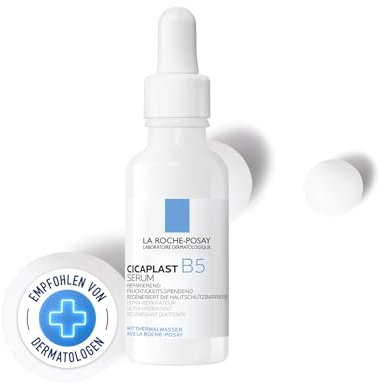 La Roche Posay Sérum, Repara e Hidrata intensamente, Fórmula Avanzada para una Piel Más Suave y Luminosa, Enriquecido con Vitamina B5, Cicaplast B5, 30 ml