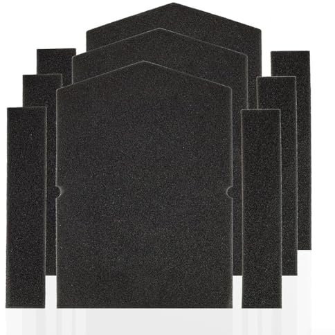 3er-Set Trocknerfilter kompatibel mit für Miele Trocknerfilter 6057930 + 9688381