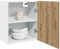 LAPOOH Hängeschrank Altholz-Optik 40x31x60 cm Holzwerkstoff, Kitchen Wall Cabinet, Küchenschrank, Küchenhängeschränke, Wandschrank Küche - 856104
