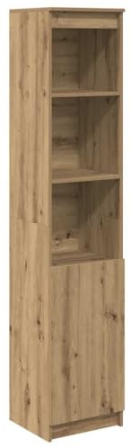 vidaXL Highboard Artisan-Eiche 37,5x35x180 cm Holzwerkstoff