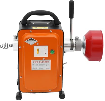 DAHAD Nettoyeur de tuyaux électrique 750 W pour diamètre de 20 à 150 mm
