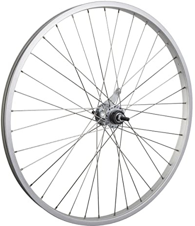 WheelMaster KT-305 Coaster Brake Rear Wheel 26 x 1.75/2.125, Silver, Alloy, 14g SS Spokes, w/Trim Kit