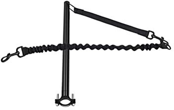OEBUAFI Correa para Caminar para Perros en Bicicleta Correa de Ejercicio de Metal Duradera para Entrenar Trotar, Fácil Instalación y Extracción para Todos los Modelos de Bicicletas, Acero Inoxidable