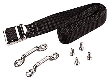 Sea Dog Line Batteriefach-Gurt 121,9 cm Batteriekasten-Armband HD 122 cm, Schwarz, Einheitsgröße