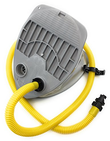 Seamax 7L Single Stage Foot Pump for Inflatable Boats, Max 3.6 PSI Support Inflation and Deflation