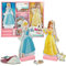 COLORBABY 48726 Woomax-Disney Jgo Kleider Holz Magn 32 x 28 cm Prinzessinnen, 45 piezas