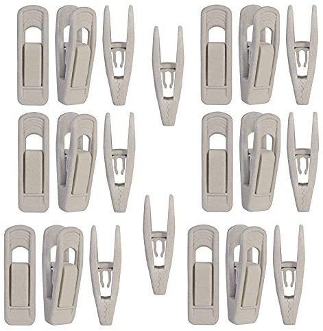 Lot de 20 pinces à cintres en velours gris solides pour pantalons, pantalons et jupes
