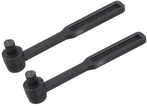ERINGOGO 2piezas Kit De Limpieza De Vinilo Cepillo para Agujas Limpiador De Discos Fácil De Transportar