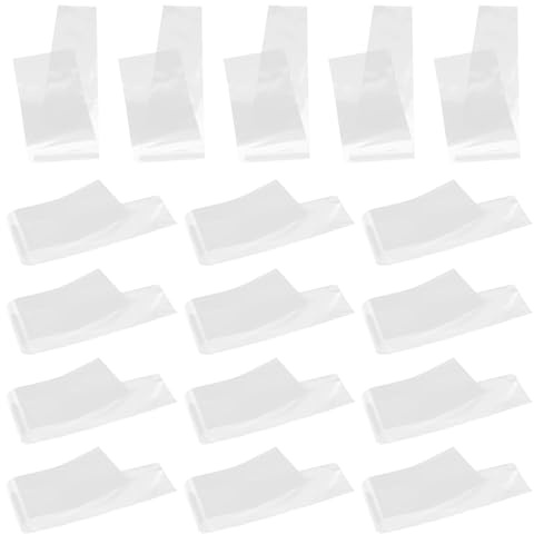 OSOLADY Lot de 50 Housses Transparentes pour Cravates, en Plastique, Anti-poussière, Format Compact, pour Rangement Homme et Présentation en Magasin