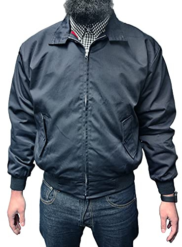 Navy Harrington Jacket Mod/Scooter- L