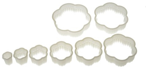 Silikomart Set de Cortapastas con Forma de Flores