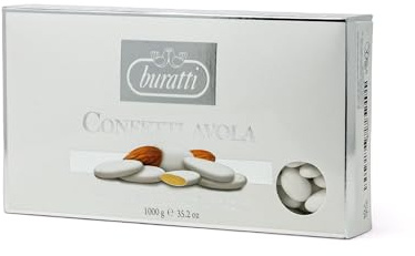 Buratti Confetti Dragées à l'amande d'avola Avole Torino 1 Kg