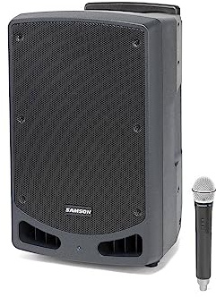 Samson - Expedition XP312w - PA portatile ricaricabile con microfono palmare (470-494 MHz)